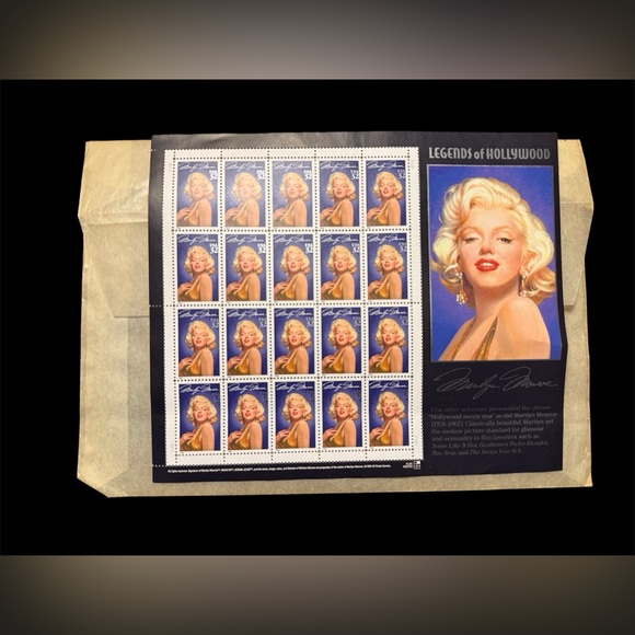 Marylin Monroe Other - Legends of Hollywood Stamp Sheet